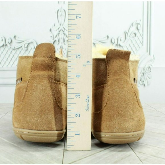 LL Bean Brown Suede Lace Up Wicked Good Ankle Chukka Boots Size 11 M - Picture 6 of 9